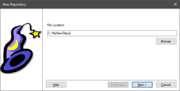 New Repository Wizard